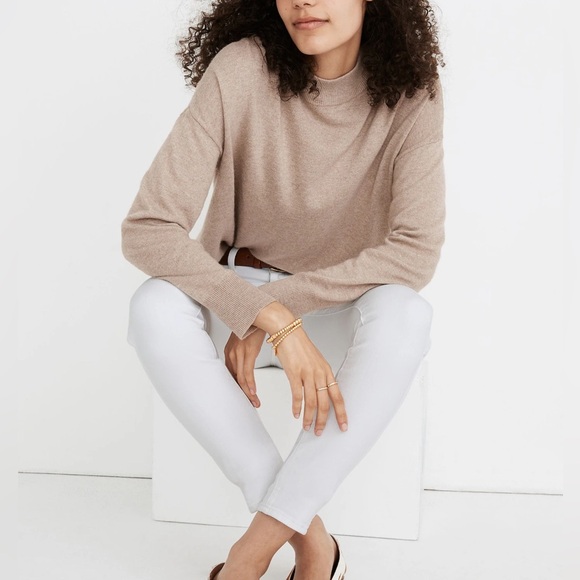 Madewell Ashbury Mockneck Sweater - Picture 1 of 6